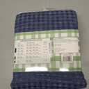 Lintex Home Collection Rectangle Chloe Blue Waffle Tablecloth, 60x84in