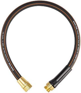 Giraffe Tools Garden Leader Hose 5/8 inch x 2.5ft, Short Water Hose Heavy Duty, Flexible, Lightweight Hybrid Hose with Bend Protection, Male to Female Fittings