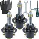 3 Pack Pre-Greased 461663 Spindle Assembly SCAG Replaces SCAG 461663 Spindle Assembly SCAG Spindle 461663 Spindle Assembly SCAG 46631 Spindle SCAG 461663 Spindle Assy 46631 SCAG Spindle