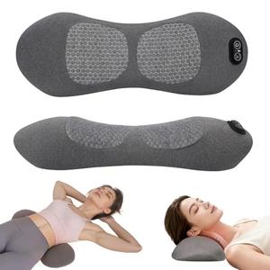 Smooth Triple Fusion Back Massager with Heat,for Sciatica Pain Relief Devices Lower Back Massager for Pain Relief deep Tissue 3-in-1 with Electric Traction Lifting
