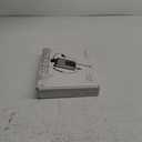 HOTEC UHF Wireless Headset Microphone/Lavalier Lapel Mic with Bodypack Transmitter and Mini Rechargeable Receiver 1/4" Output for Vlogging or Speech (silver)