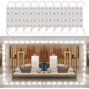 LED Storefront Lights Store Window Lights for Business Waterproof Decorative Light for Advertising Letter Signs Lightbox 5050 SMD Window Strips 40ft 80 Pieces LED Modules 4 Packs