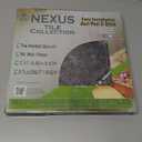 Nexus Self Adhesive 12-Inch Vinyl Floor Tiles, 20 Tiles - 12" x 12", Metallic Marble Diamond Pattern - Peel & Stick, DIY Flooring for Kitchen, Dining Room, Bedrooms & Bathrooms by Achim Home Decor