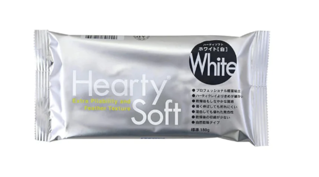 Hearty Soft Clay - White