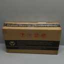 Herogo Stoneware Pasta Bowls Set of 4, Large Wide Shallow 37oz Plates and Serving Bowls Sets for Salad Soup Cereal, Microwave & Dishwasher Safe, Starry Blue