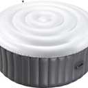 VEVOR Inflatable Hot Tub Cover, 5.4 Ft Round Hot Tub Cover Protector, Insulated Spa Covers for Inflatable Hottub, Weatherproof and Waterproof Energy Saving Lid for Outdoor Use, White