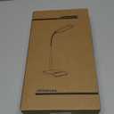 LEPOWER Desk Lamp, 800LM LED for Home Office, 12W Reading for Desk, Eye-Caring Light, Touch Table Gooseneck Lamp, 50 Lighting Modes, Bright for Bedroom, Study (Black)