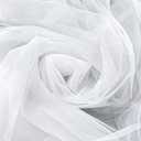 White Organza Fabric 2 Yards Long 59" Wide Sheer Organza Fabric Organzas Bridal Solid Sheer Organzas Bolt for Wedding Dress Fashion Craft Decorations