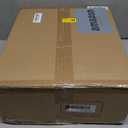 Upgraded Dimmable Gold Floor Lamps for Living Room, 11W LED Bulb Included, Modern Standing Lamp with Marble Base, Tall Pole Light with White Linen Shade for Bedroom Reading Office Corner Nursery