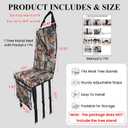 Tree Stand Seat Replacement with Storage Pocket&Adjustable Straps, 17 x 12.99 x 3.94 inches