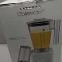 Chefman Obliterator 48 oz Countertop Blender for Smoothies, 1380W Motor to Crush Ice, Nuts, and Frozen Fruit with Stainless Steel Blade, Auto Blend Function, Includes 20 oz Travel Jar