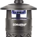 DynaTrap DT160-TUNSR 1/4 Acre Mosquito Trap & Flying Insect Trap – Kills Mosquitoes, Flies, Gnats, Wasps, & Other Flying Insects – Mosquito Zapper & Bug Zapper Outdoor Alternative – Tungsten