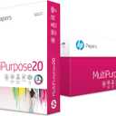Multipurpose Paper 96 Brightness 20lb 8-1/2 x 11, White, 500 Sheets/Ream