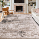 Living Room Rug, 14 x 10 FT, Washable Living Room Rug, Soft Touch for Bedroom, Abstract Modern Non-Slip Floor Mat for Dining Room, Kitchen, Office, Beige