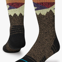 Stance Divided Hiking Crew Black Brown MD (US Men's Shoe 6-8.5, Women's Shoe 8-10.5), 8-10.5