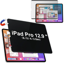 IPROKKO Magnetic Privacy Screen Protector Compatible with iPad Pro 12.9 Inch (6th/5th/4th/3rd Generation, 2022 2021 2020 2018), Removable Anti Blue Light Glare Spy Private Filter Black Security Cover