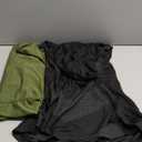 NELEUS Men's Workout Tank Tops Sleeveless Running Shirts with Hoodie,5098,2 Pack,Black/Olive Green/Blue,S