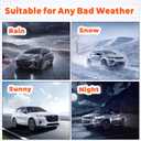 Driver Left Side Mirror Replacement For Volvo 2007-2010 V70 XC70, 2007-2014 XC90 OEM Fit Mirror Glass