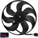 BOXI 620-799 Engine Cooling Left Side Fan Motor for T-T 2000-2002 / T-T Quat-TRO 2000-2006 / Beet-le 1998-2006 / G-olf 1999-2006 / Jett-a 1999-2005 / 6X0959455F 1J0959455F