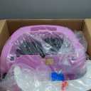 Amazon.com: 12V Kids Ride On Bumper Car Electric Vehicle for Toddlers Ride on Toy Bumping Car with Remote Control, Battery Display, 360Spin, LED Lights, MP3, USB, Pink : Toys & Games