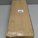 Jondow Stainless Steel Canopy Bed Frame Queen Size, Sturdy Post Poles Thicken Queen Size Canopy Frame for Metal Bed Wood Bed Bedroom Decor, Black (Black-plastic Connectors)