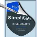 All Aluminum Yard Sign with Reinforced Metal Stake, 28" Heavy Duty Weatherproof Sign with 8 Window Stickers Compatible with Home Security System