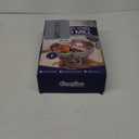 Stainless Steel Food Mill With 3 Milling Discs,Ergonomic design Rotary hand crank,Wood Grain Handle Food Mills For Tomato Sauce,Potatoes,Jams,With Funnel,Multifunctional Spoon,Blue MW-N02