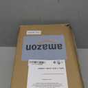 Amazon Basics 6-Cup (50 Fl. Oz) Countertop Blender, with 6 Pre-Programmed Functions, Pulse, Ice Crush, Stainless Steel Blades, Glass Jar, Up to 700W, Black & Silver