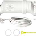 T-15 Salt Cell Replacement for Inground Swimming Pool Up to 40,000 Gallons, Compatible with Hayward T15 Salt Cell, Upgraded Version, 7000+ Hours Service Life