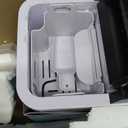 EUHOMY Nugget Ice Makers Countertop, Ready in 8 Mins, 35lbs/24H, Self-Cleaning, Portable Ice Maker Machine with Ice Scoop & Basket, Sonic Ice Maker with Chewable Pellet Ice for Home/Party/RV/Camping (Silver)