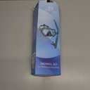 WACOOL Professional Snorkeling Snorkel Diving Scuba Package Set with Anti-Fog Coated Glass Purge Valve and Anti-Splash Silicon Mouth Piece for Men Women (Adults,Black)