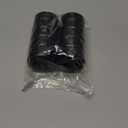 BBTO 10 Packs 2.5" Trailer Ramp Door Bumper, Trailer Door Bumper Compatible with Cargo Ramp Doors, Truck Gates Round Rubber Bump Stops Utility Accessories, Black