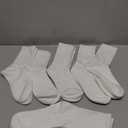 Hanes Ultimate women's 6-pack Ankle athletic socks, White, Shoe Size 5-9 US
