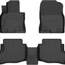 Cartist Floor Mats Custom Fit for Mazda CX-9 2016-2023 All Weather Floor Mat for CX 9 Accessories 2 Rows Liner TPE Heavy Duty