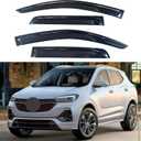 IG Window Visors Fit for 2014-2022 Chevrolet/Chevy Trax, Out-Channel Rain Guards Vent Wind Deflectors 4PC, Car Accessories for 2013-2022 Buick Encore (Does Not Fit Encore GX)