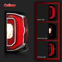 Pair Led Tail Lights Compatible with 2016 2017 2018 GMC Sierra 1500 Denali SLT Taillight Rear Brake Reversing Lamp Assemblies Replace OEM#84365931 84365930 (1 Pair)