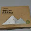 KeaBabies 2-Pack Baby Crib Sheets for Boys, Girls - 52x28 Viscose Derived from Bamboo Toddler Bed Sheets Neutral, Fitted Crib Mattress Cover for Standard Baby Bedding, Soft & Cozy (Wildflowers)