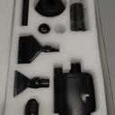 AQQA Aquarium Gravel Cleaner, 6-in-1 Electric Fish Tanks Gravel Vacuum Cleaner Set for Remove Dirt, Change Water, Wash Sand, Water Shower, Water Circulation (20W, 320GPH)