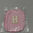 LETGO Easter Basket Gifts for Kids Teen Girls Women | Initial Makeup Bag | Cosmetic Bag Travel Bags | 11 12 13 14 15 16 Years Old Girl Gift Teacher Gift Teen Girl Gifts Trendy Stuff
