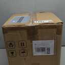 4-in-1 Portable Glass Air Fryer, 140400F Precise Heat, Max Crisp Technology, 4.2QT & 1.6QT Dual Containers with Lids, Freezer & Dishwasher Safe, Bake, Recrisp, Air Fry (Grey)