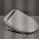 Bio Bidet USPA PRO Modern Bidet Seat, Warm Water, Heated Seat & Dryer, Remote Control, Elongated