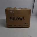 WhatsBedding Standard Jersey Knit Pillowcases Set of 2, 100% Cotton Bed Pillow Cases Standard Size with Zipper, Soft and Breathable, 2026 inches White