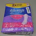 Always Discreet 2-Drop Liners, 2, Very Light, Long Length, 222 CT
