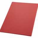 Winco Cutting Board, Medium, Red