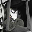 K&H Pet Products Bike Basket Front Dog Carrier, Universal Fit Cat Dog Pet Bike Basket with Front Bicycle Mount Included, Washable Liner, Strong Metal Basket, 2 Safety Leashes - Large 16 X 12 X 10in