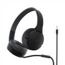 Belkin SoundForm Mini Kids Wired Headphones with Built-in Microphone & Fun Stickers, 85dB Safe Volume Limit  for Online Learning, Travel, Compatible w/iPhone 15, iPad, Galaxy S23, & More - Black