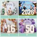 3FT Marquee Light Up Numbers 3,Party Decoration Large Marquee Light Up Letters with Weighted Water Bag,Pre-cut Foam Board Set Can Be Used for Birthdays,Weddings,Baby Anniversaries