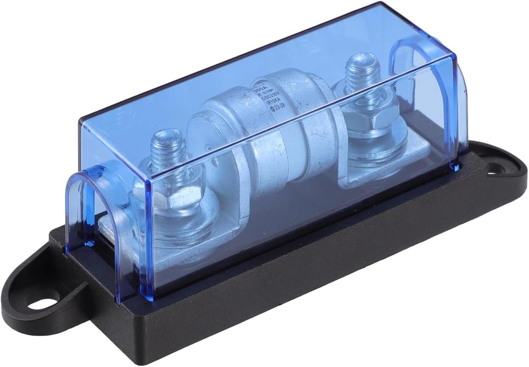 Uxcell 250V 300A Multi Block Fuse Class T Fuse Holder Circuit Fuses for Cars Boats Trucks