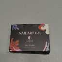 Glows in The Dark Gel Nail Polish Set - 6 Halloween Colors Luminous Neon Nail Gel Polish Set Soak off U V/LED Glow Effect Nail Polish for DIY Nail Art Design Holiday Gifts for Women