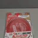 Diablo General Purpose Circular Saw Blade - 10" x 40-Tooth for Clean Cuts, TiCo Carbide & Perma-SHIELD Coating, Thin Kerf for Precision, 2 Blade Value Pack - D104040VP